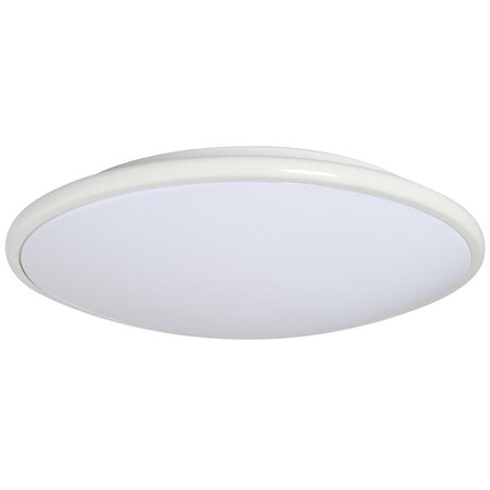 Amax Lighting 13 x 3.5 in. LED Ceiling Fixture Saucer - White LED-M001LWHT-W